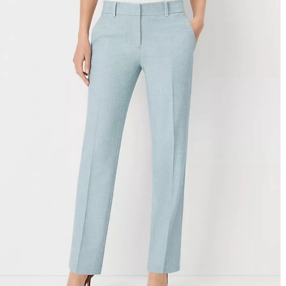 Ann Taylor Mid Rise Straight Leg Pants || Curvy Fit || NWT || Size 12